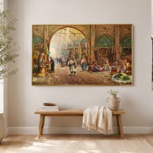 Original Iranian oil Painting