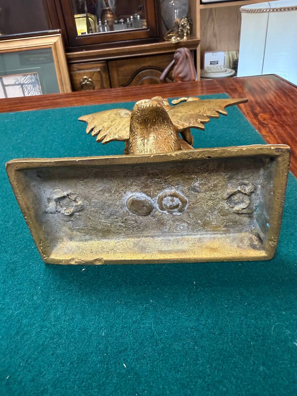 Vintage Brass Garuda Statue – Decorative Collectible