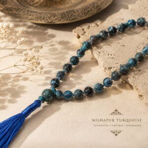Natural Nishapur Turquoise Prayer Beads